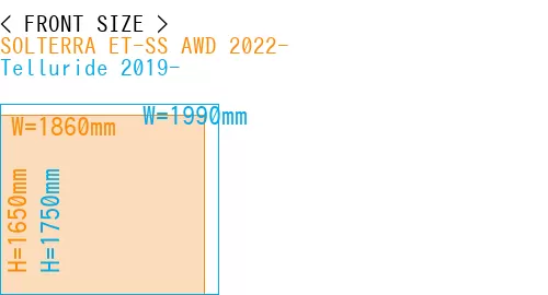 #SOLTERRA ET-SS AWD 2022- + Telluride 2019-